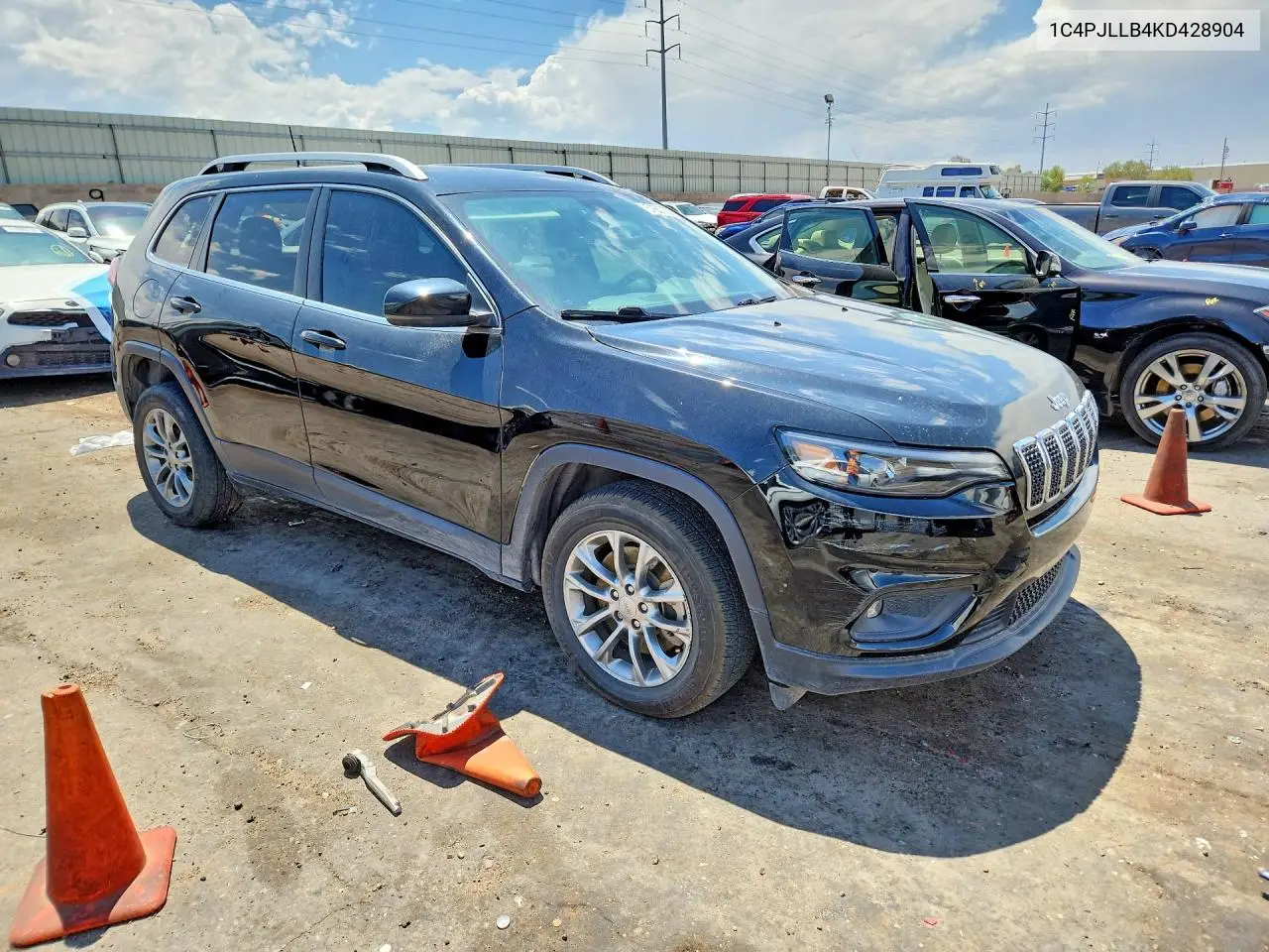 2019 Jep Cherokee L VIN: 1C4PJLLB4KD428904 Lot: 51637326