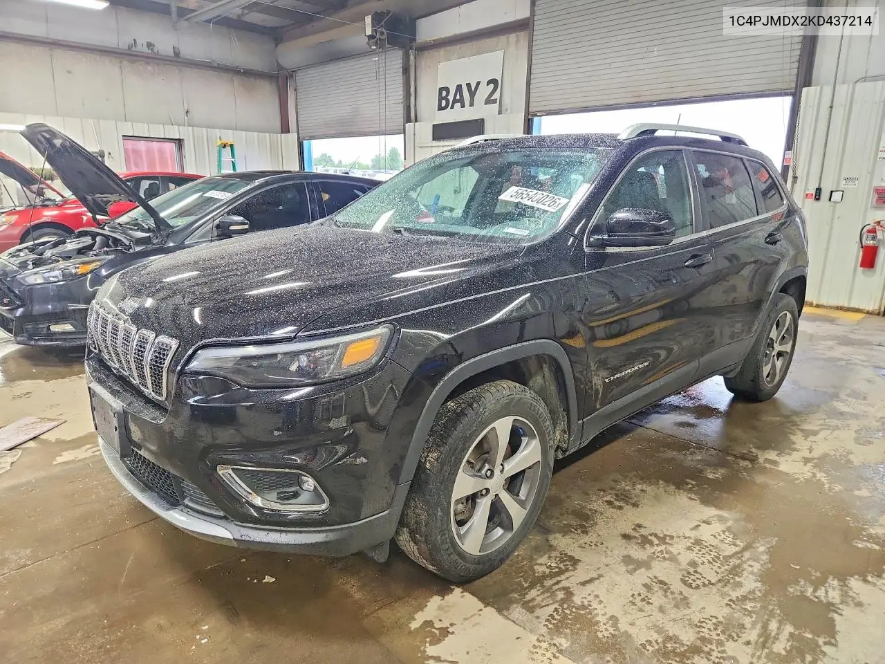 2019 Jeep Cherokee Limited VIN: 1C4PJMDX2KD437214 Lot: 56546026