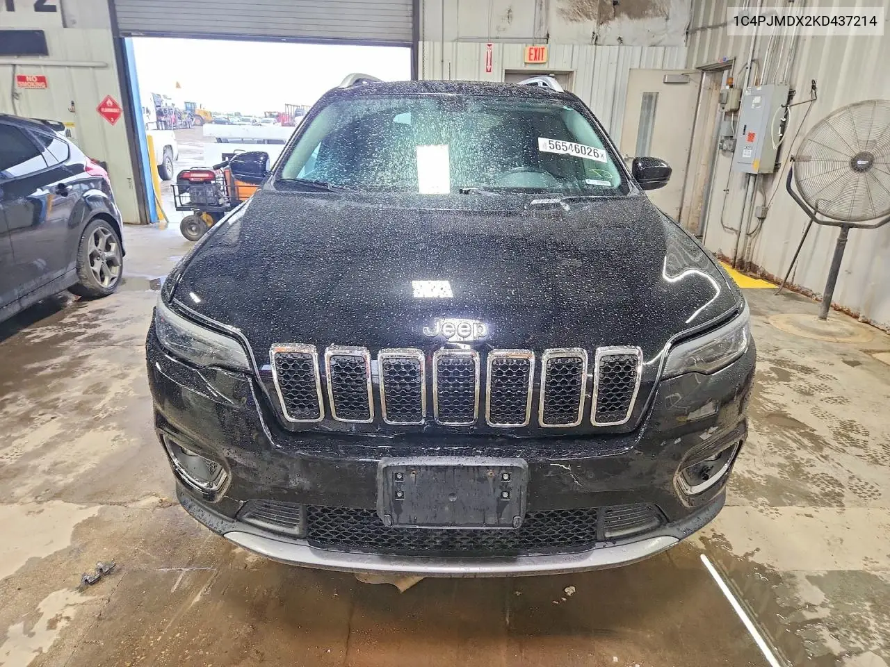2019 Jeep Cherokee Limited VIN: 1C4PJMDX2KD437214 Lot: 56546026
