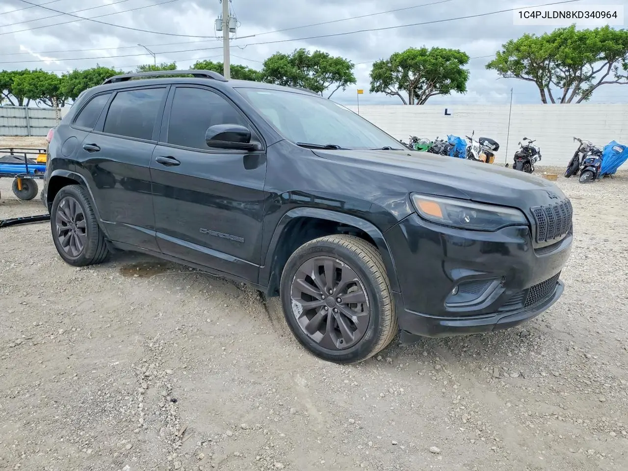 2019 Jeep Cherokee Limited VIN: 1C4PJLDN8KD340964 Lot: 56726836
