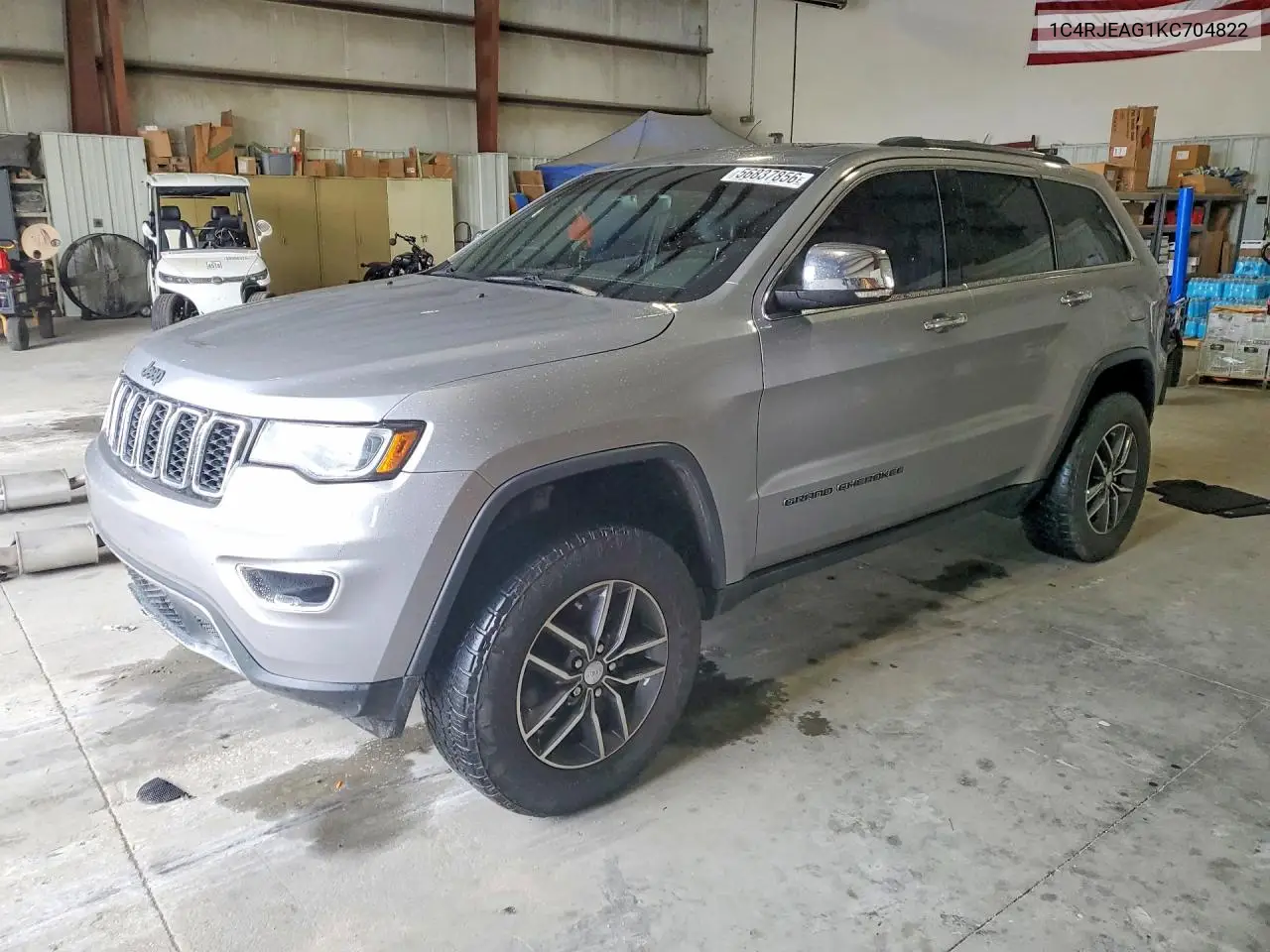 2019 Jeep Grand Cherokee Laredo VIN: 1C4RJEAG1KC704822 Lot: 56837856