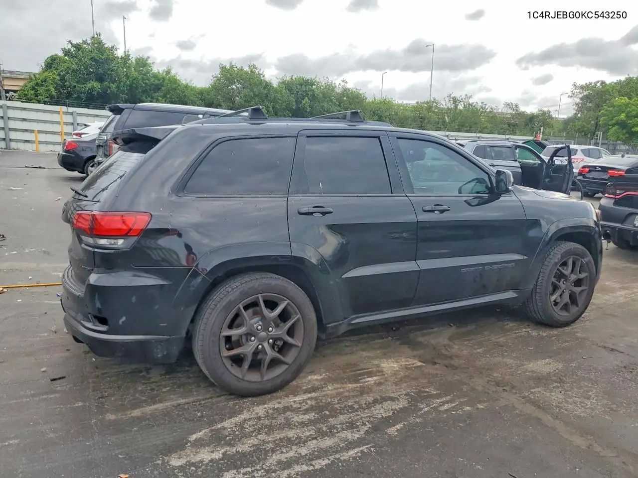 2019 Jeep Grand Cherokee Limited VIN: 1C4RJEBG0KC543250 Lot: 56949516