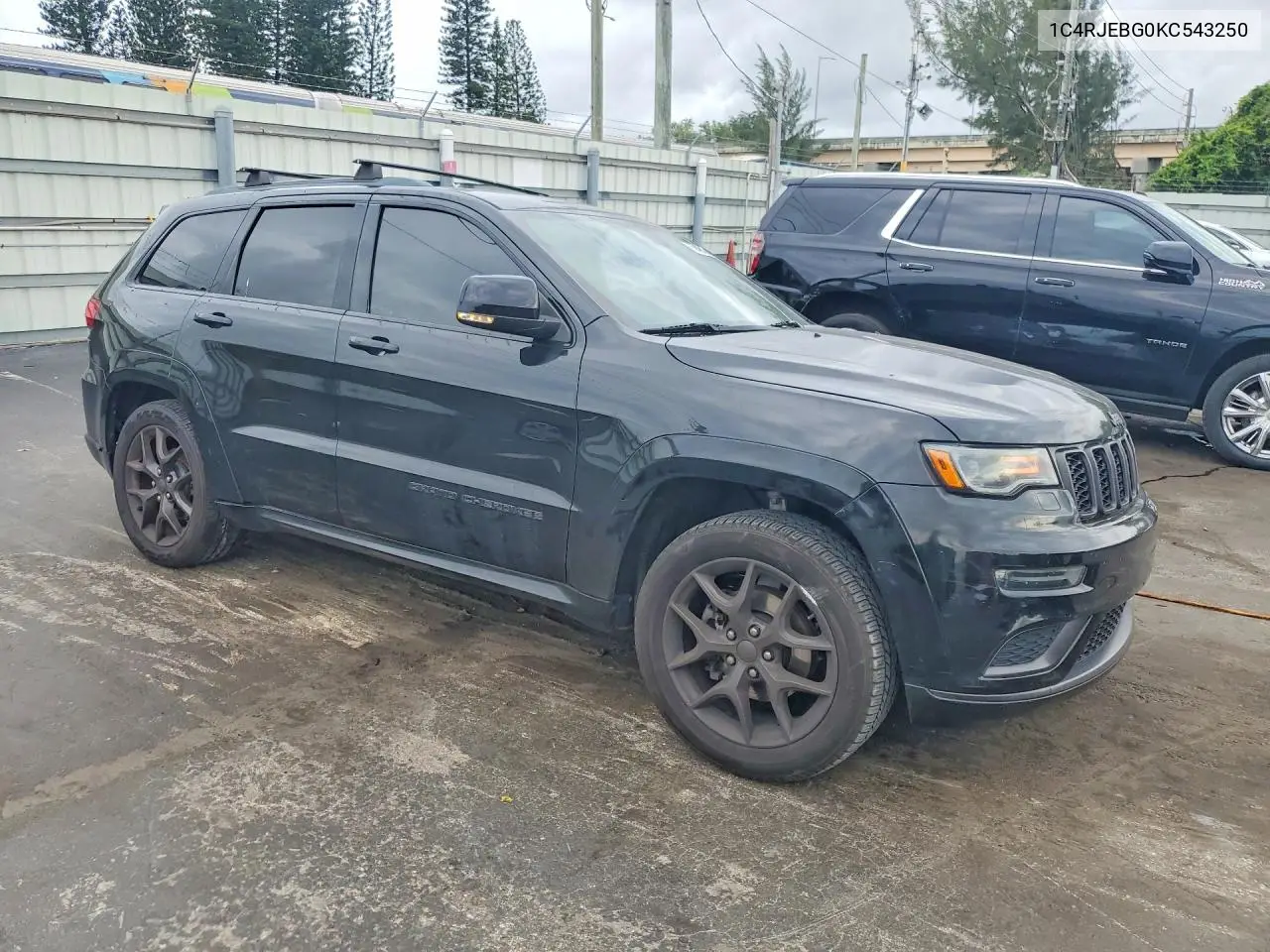 2019 Jeep Grand Cherokee Limited VIN: 1C4RJEBG0KC543250 Lot: 56949516