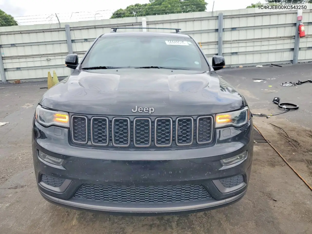 2019 Jeep Grand Cherokee Limited VIN: 1C4RJEBG0KC543250 Lot: 56949516