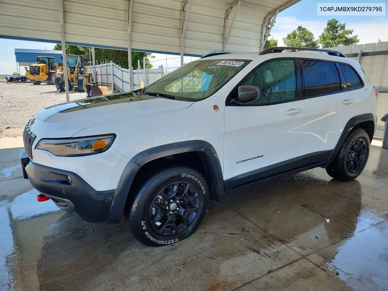 2019 Jeep Cherokee Trailhawk VIN: 1C4PJMBX9KD279795 Lot: 57026946