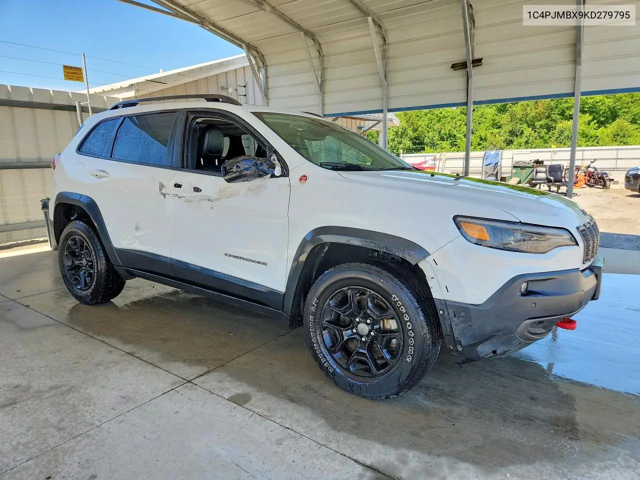 2019 Jeep Cherokee Trailhawk VIN: 1C4PJMBX9KD279795 Lot: 57026946
