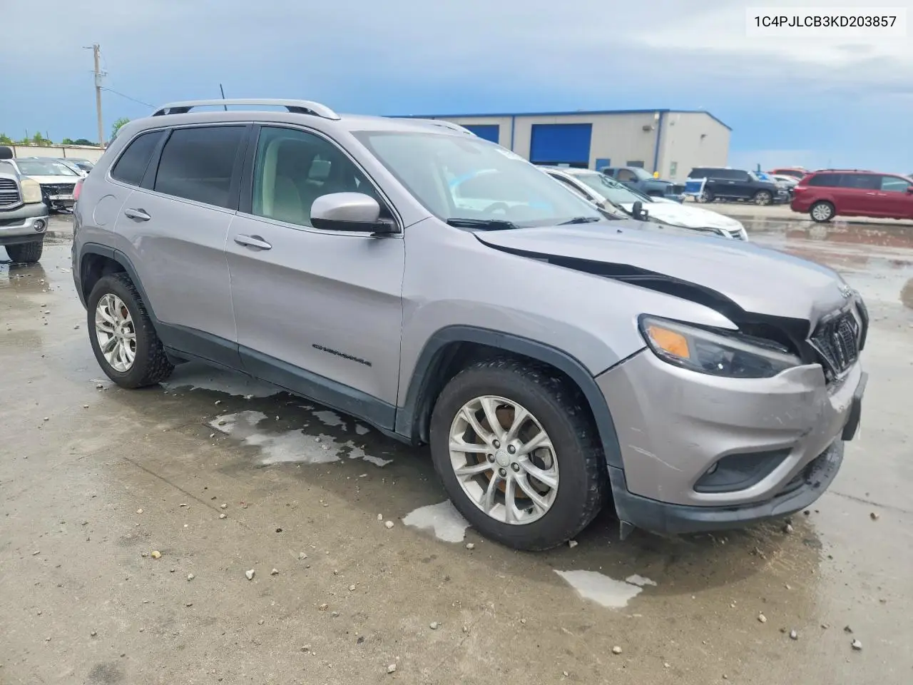 2019 Jeep Cherokee Latitude VIN: 1C4PJLCB3KD203857 Lot: 57598616
