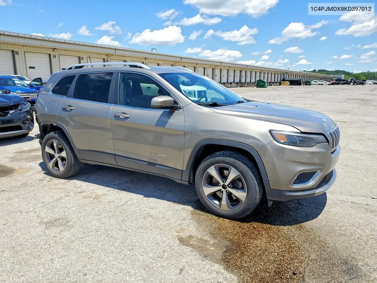 2019 Jeep Cherokee Limited VIN: 1C4PJMDX8KD397012 Lot: 57645596