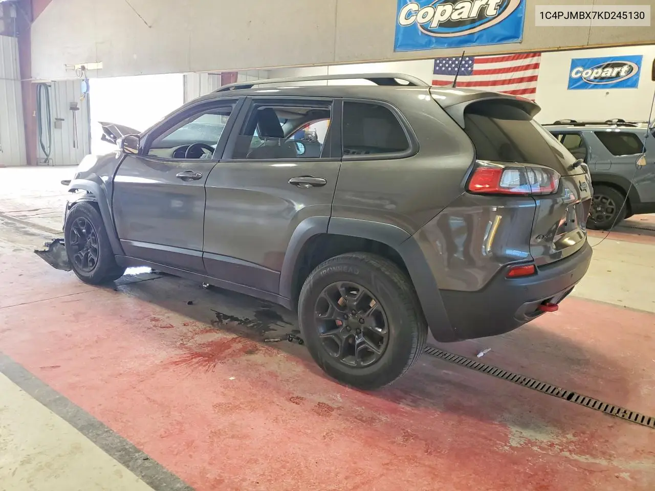2019 Jeep Cherokee Trailhawk VIN: 1C4PJMBX7KD245130 Lot: 57850696