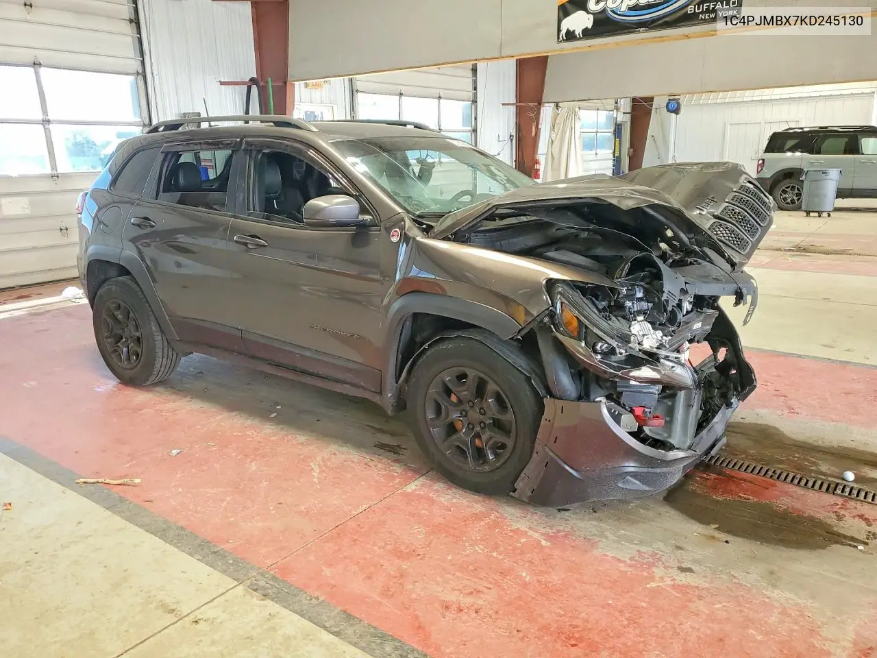 2019 Jeep Cherokee Trailhawk VIN: 1C4PJMBX7KD245130 Lot: 57850696
