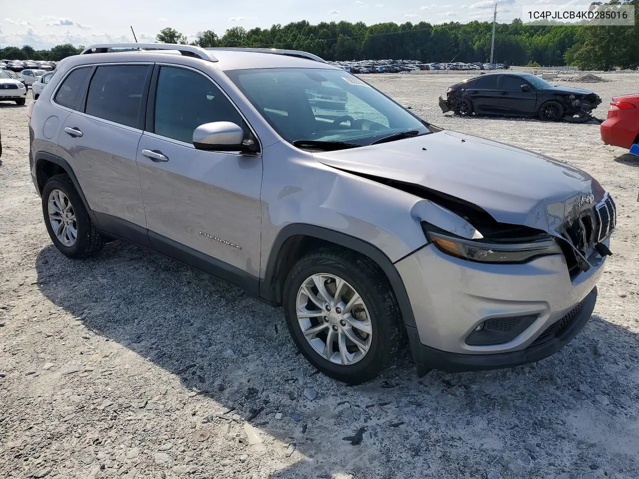 2019 Jeep Cherokee Latitude VIN: 1C4PJLCB4KD285016 Lot: 58055386