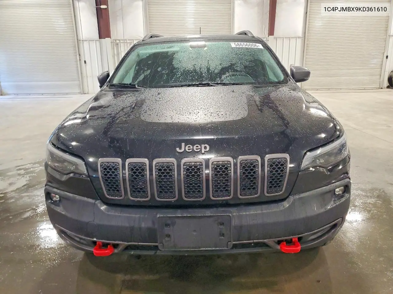 2019 Jeep Cherokee Trailhawk VIN: 1C4PJMBX9KD361610 Lot: 58656006