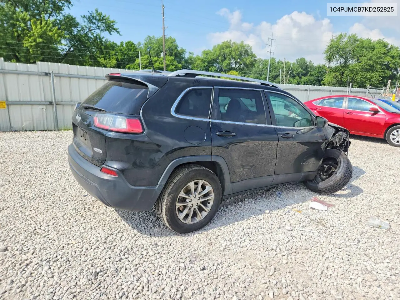 2019 Jeep Cherokee Latitude VIN: 1C4PJMCB7KD252825 Lot: 59792306