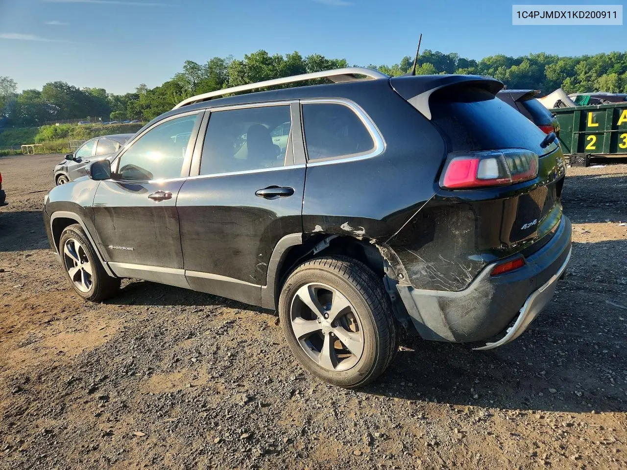 2019 Jeep Cherokee Limited VIN: 1C4PJMDX1KD200911 Lot: 59899576