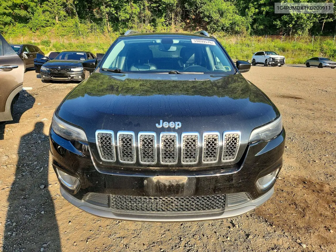 2019 Jeep Cherokee Limited VIN: 1C4PJMDX1KD200911 Lot: 59899576