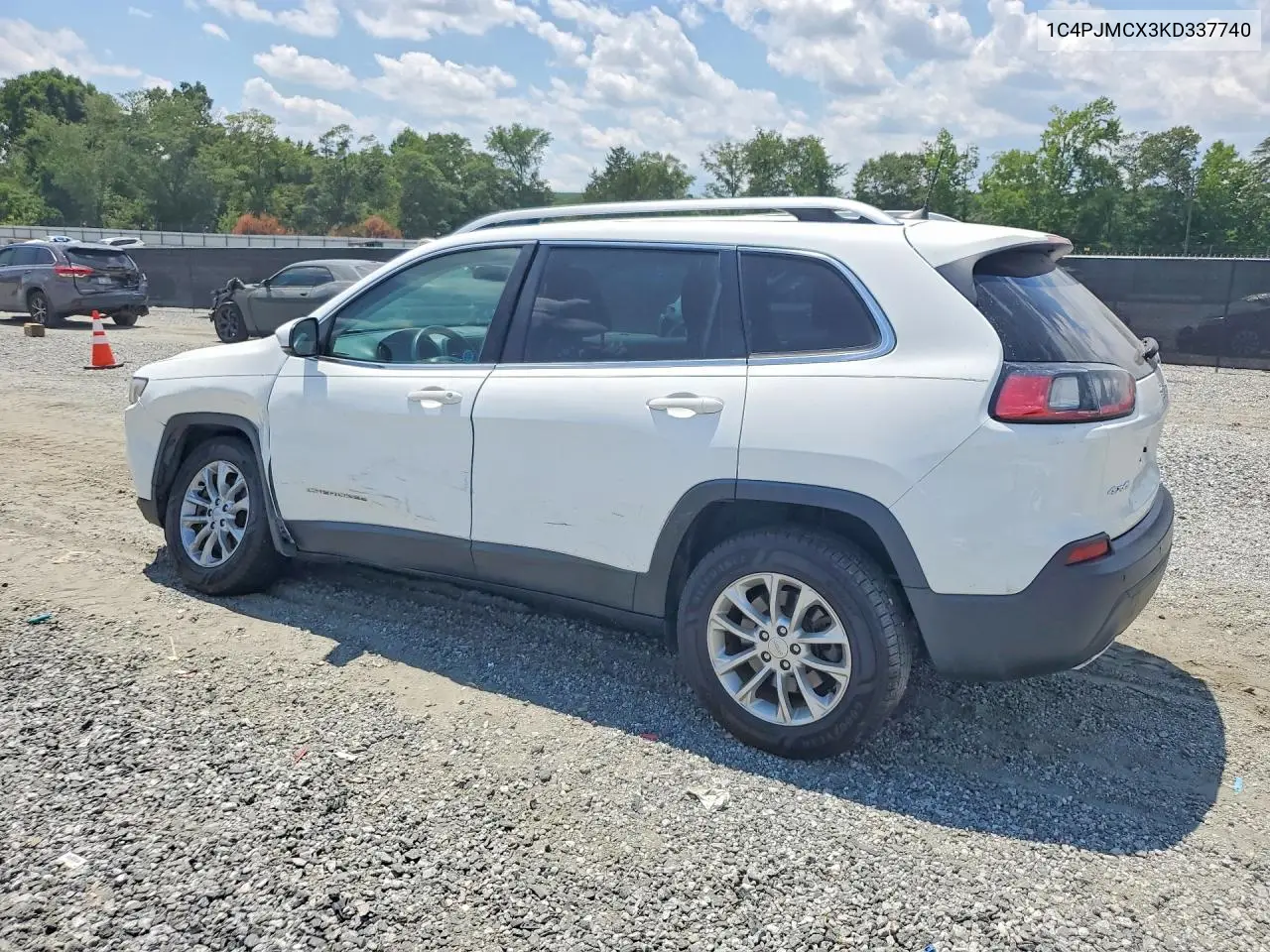 2019 Jeep Cherokee Latitude VIN: 1C4PJMCX3KD337740 Lot: 60161336