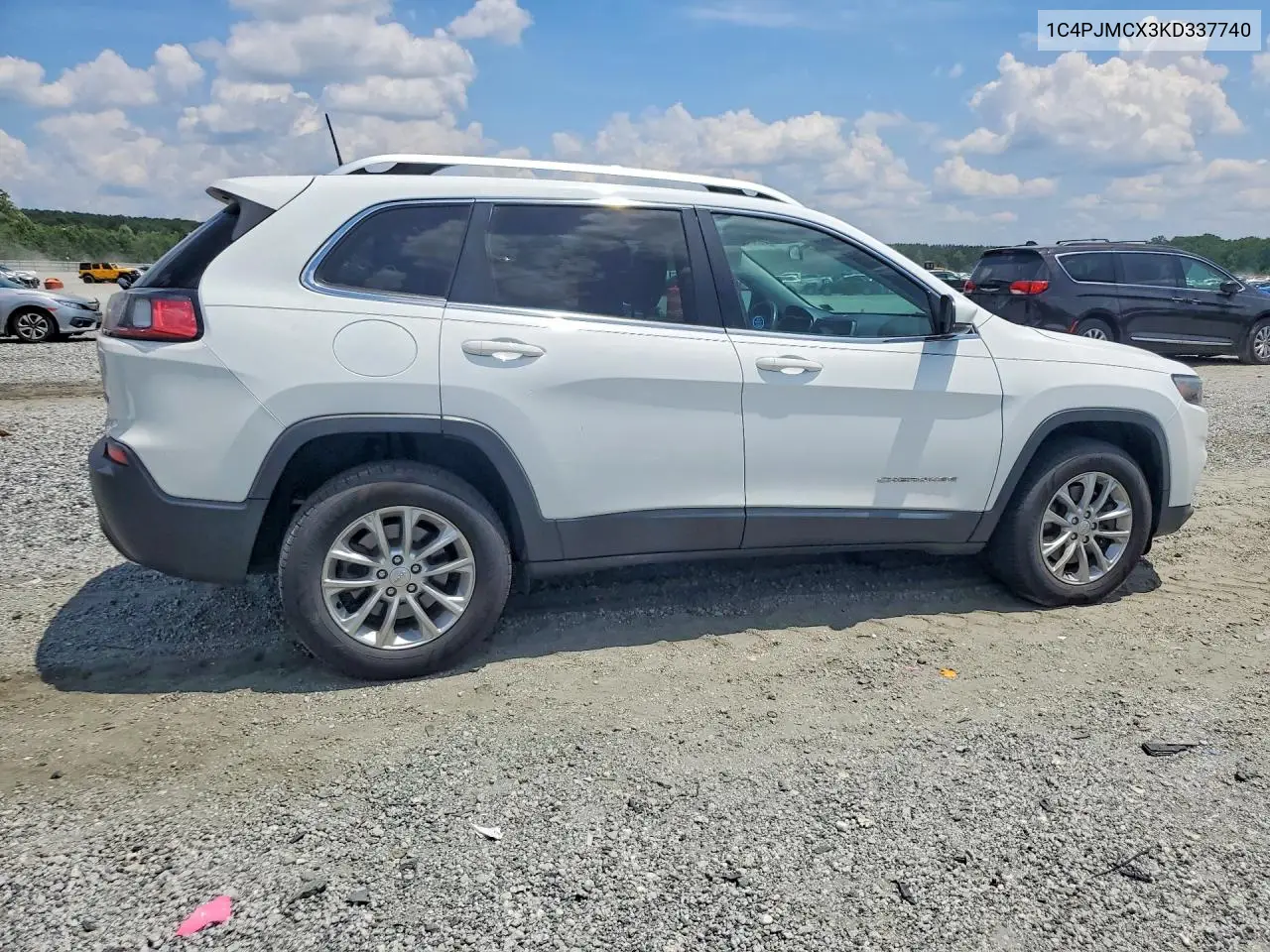 2019 Jeep Cherokee Latitude VIN: 1C4PJMCX3KD337740 Lot: 60161336