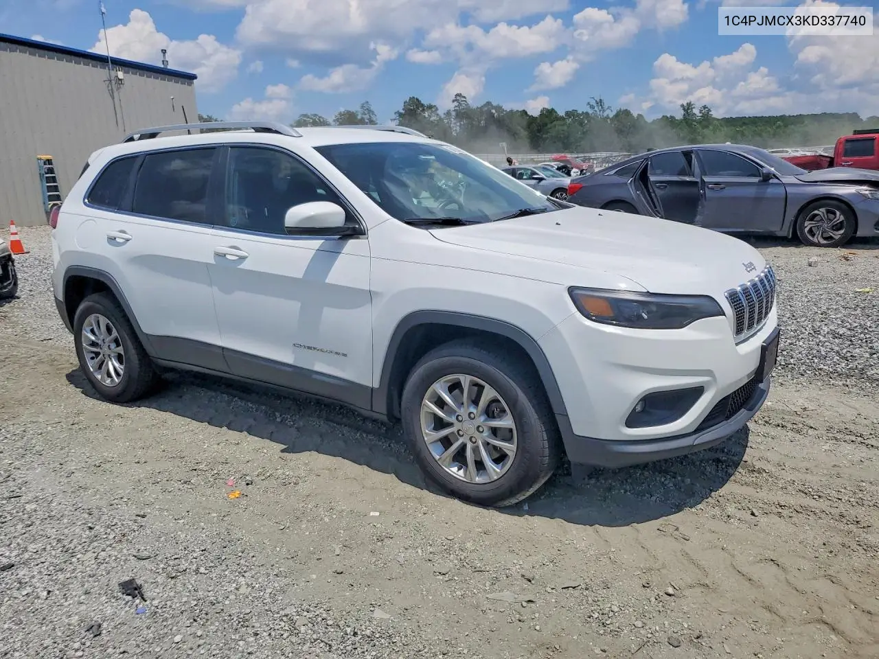 2019 Jeep Cherokee Latitude VIN: 1C4PJMCX3KD337740 Lot: 60161336