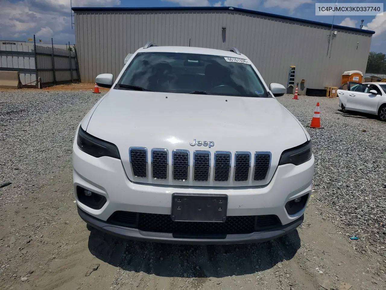 2019 Jeep Cherokee Latitude VIN: 1C4PJMCX3KD337740 Lot: 60161336