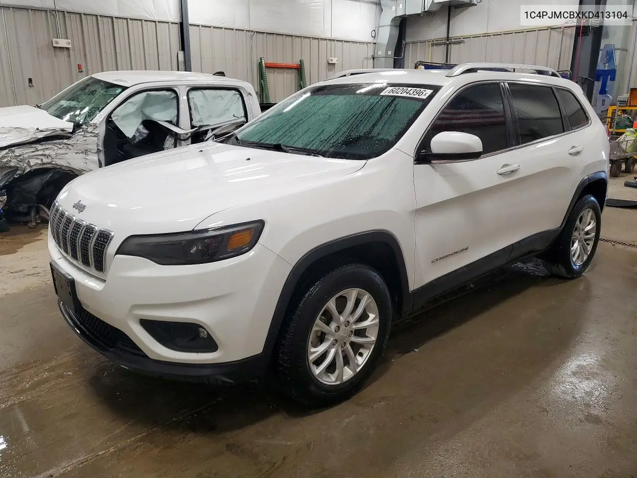 2019 Jeep Cherokee Latitude VIN: 1C4PJMCBXKD413104 Lot: 60204396