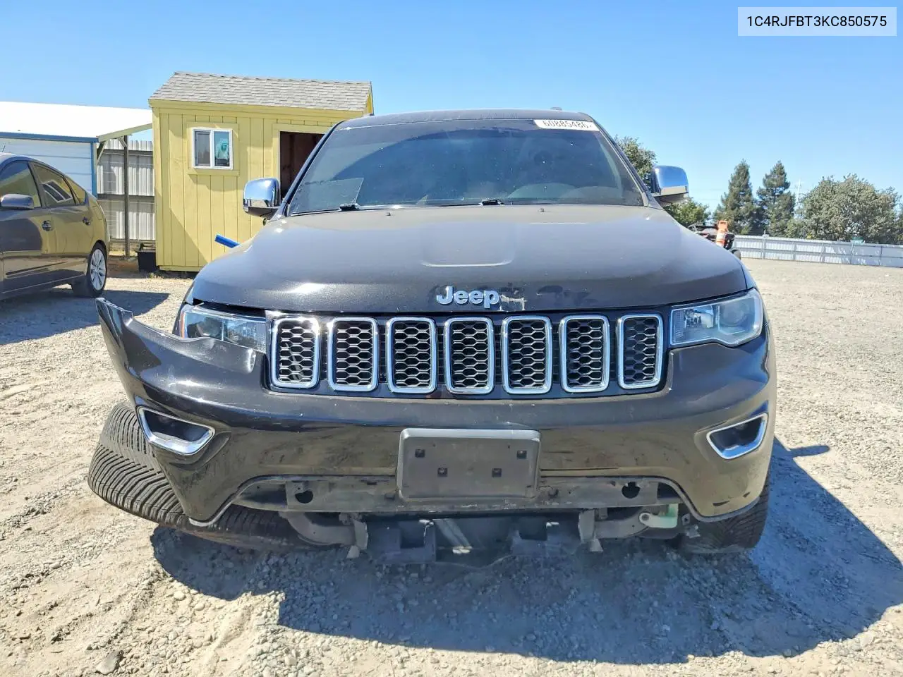 2019 Jeep Grand Cherokee Limited VIN: 1C4RJFBT3KC850575 Lot: 60885486