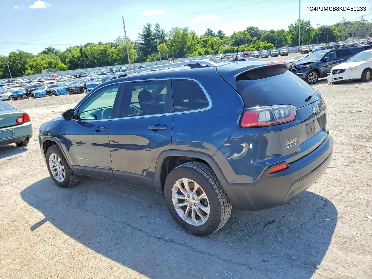 2019 Jeep Cherokee Latitude VIN: 1C4PJMCB8KD450233 Lot: 61113166