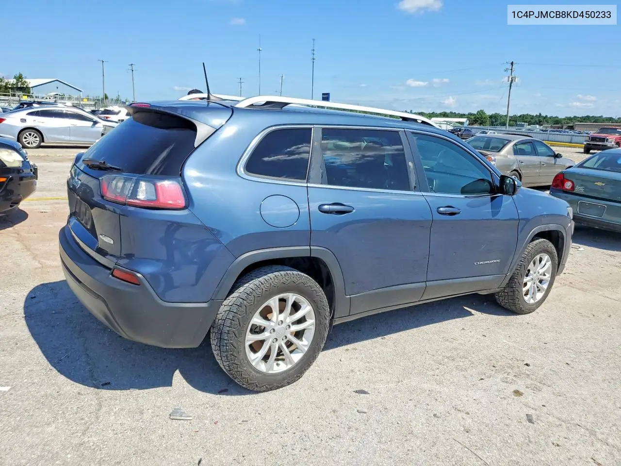 2019 Jeep Cherokee Latitude VIN: 1C4PJMCB8KD450233 Lot: 61113166