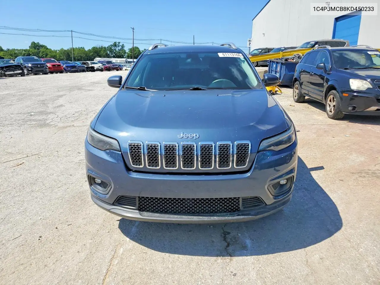 2019 Jeep Cherokee Latitude VIN: 1C4PJMCB8KD450233 Lot: 61113166