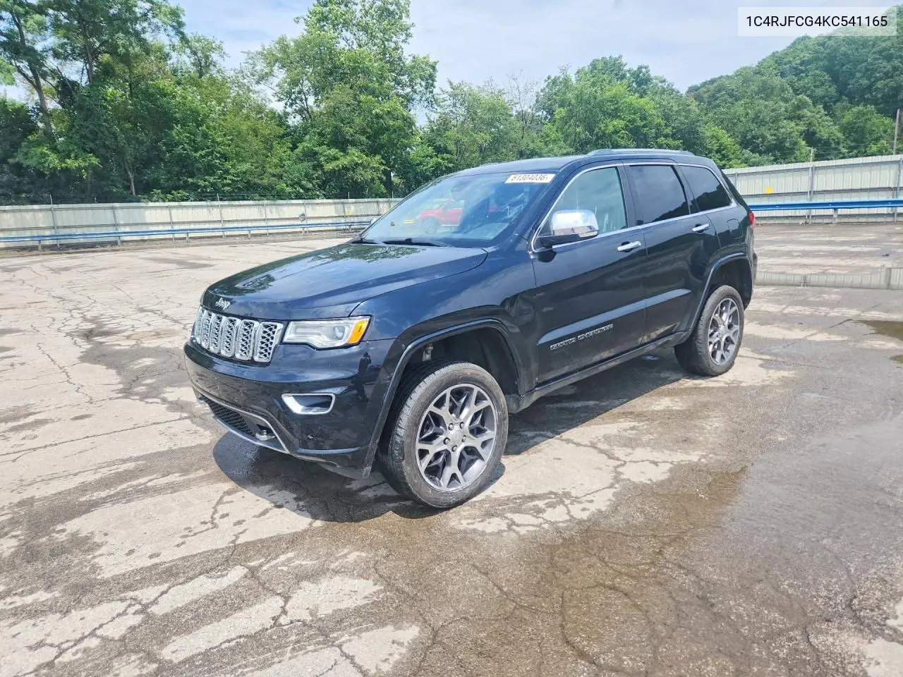 2019 Jeep Grand Cherokee Overland VIN: 1C4RJFCG4KC541165 Lot: 61304036