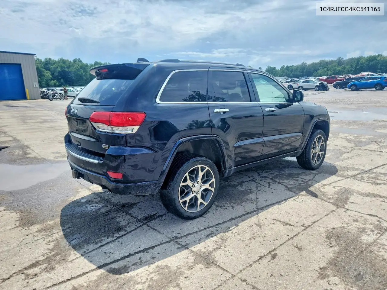 2019 Jeep Grand Cherokee Overland VIN: 1C4RJFCG4KC541165 Lot: 61304036