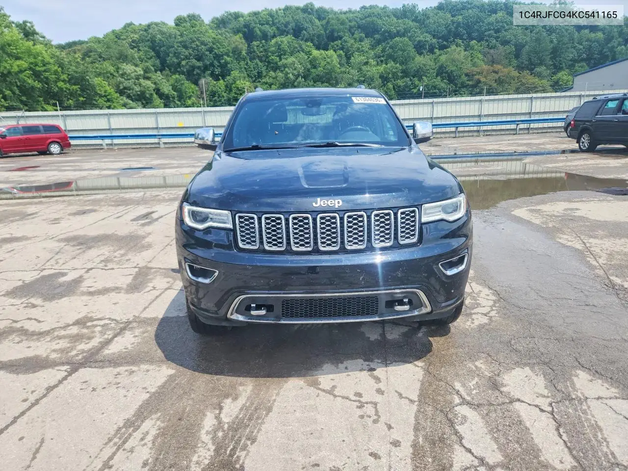 2019 Jeep Grand Cherokee Overland VIN: 1C4RJFCG4KC541165 Lot: 61304036
