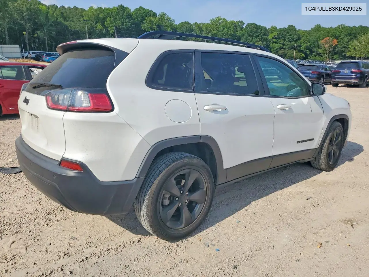 2019 Jeep Cherokee Latitude Plus VIN: 1C4PJLLB3KD429025 Lot: 61507196