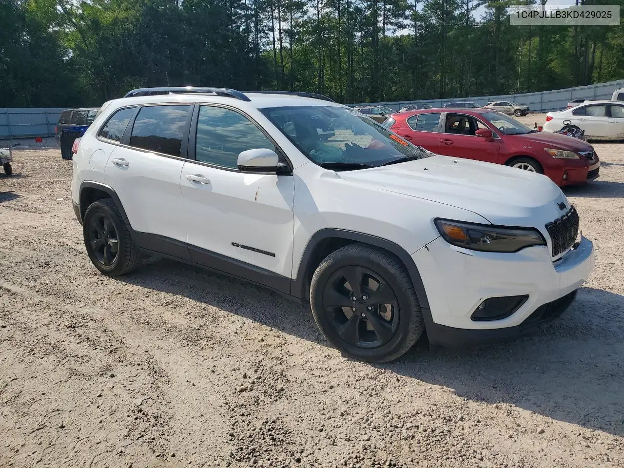 2019 Jeep Cherokee Latitude Plus VIN: 1C4PJLLB3KD429025 Lot: 61507196