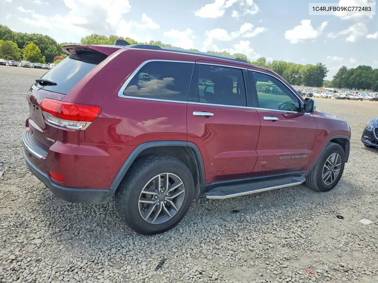 2019 Jeep Grand Cherokee Limited VIN: 1C4RJFBG9KC772483 Lot: 61525466