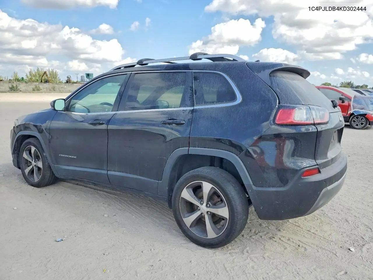 2019 Jeep Cherokee Limited VIN: 1C4PJLDB4KD302444 Lot: 61640276