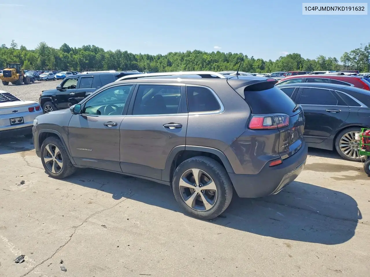 2019 Jeep Cherokee Limited VIN: 1C4PJMDN7KD191632 Lot: 61694976