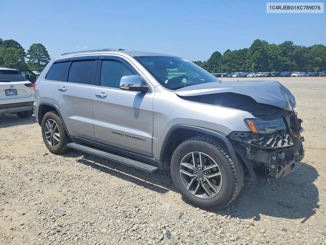 2019 Jeep Grand Cherokee Limited VIN: 1C4RJEBG1KC789076 Lot: 61900146