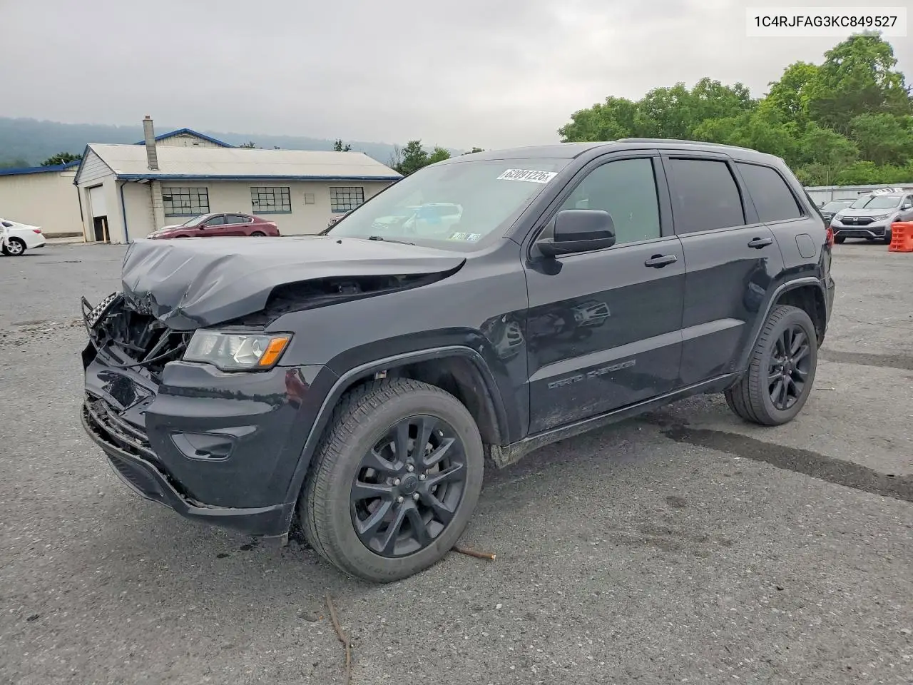 2019 Jeep Grand Cherokee Laredo VIN: 1C4RJFAG3KC849527 Lot: 62091226