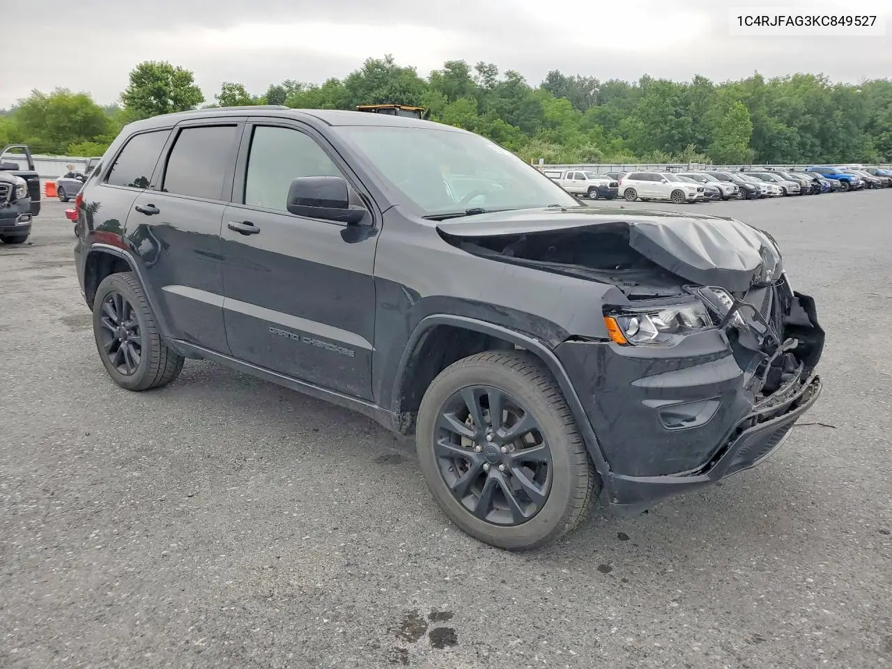 2019 Jeep Grand Cherokee Laredo VIN: 1C4RJFAG3KC849527 Lot: 62091226