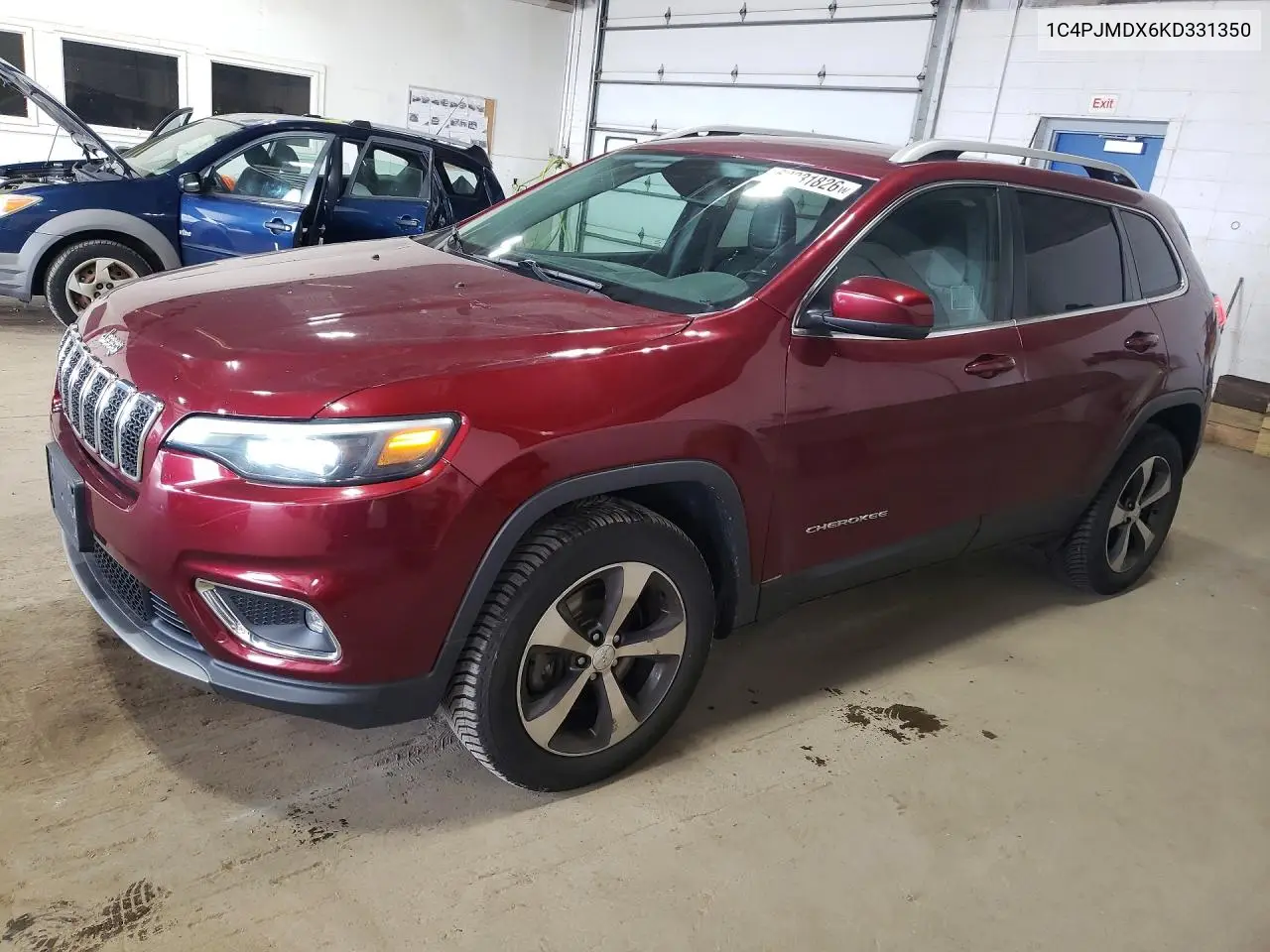 2019 Jeep Cherokee Limited VIN: 1C4PJMDX6KD331350 Lot: 62231826