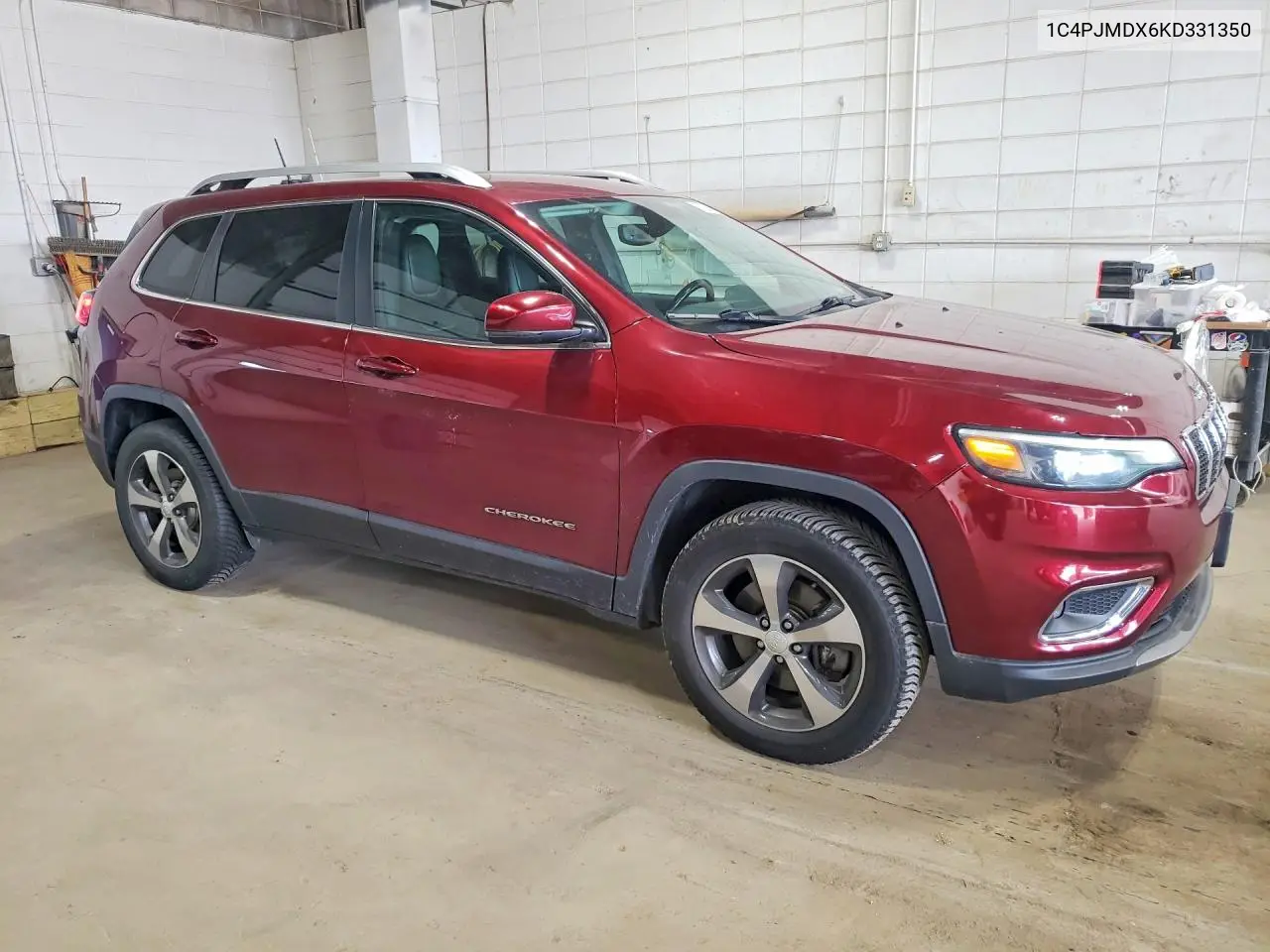 2019 Jeep Cherokee Limited VIN: 1C4PJMDX6KD331350 Lot: 62231826