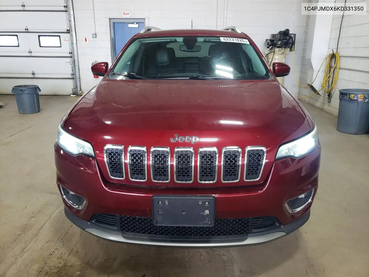 2019 Jeep Cherokee Limited VIN: 1C4PJMDX6KD331350 Lot: 62231826