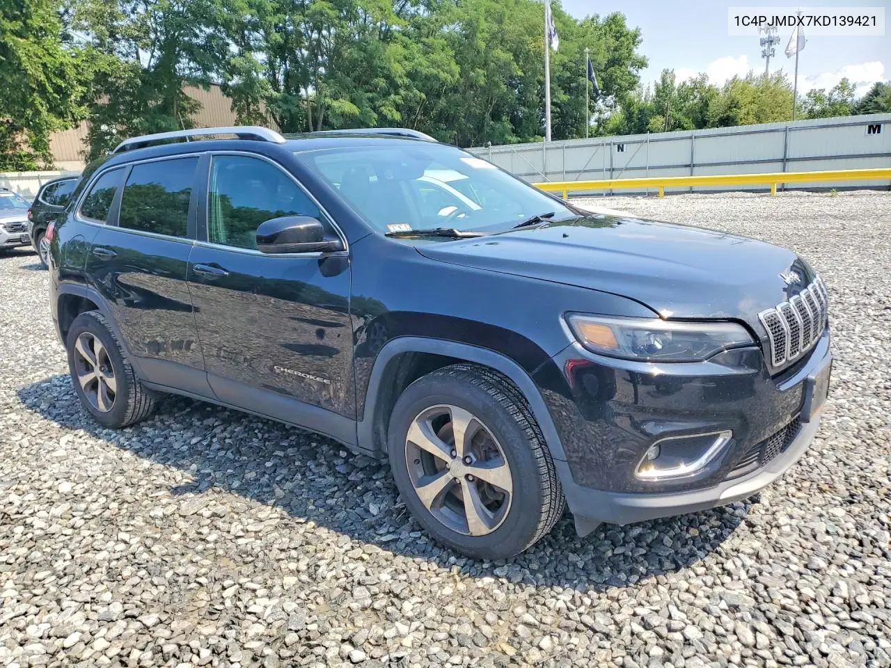 2019 Jeep Cherokee Limited VIN: 1C4PJMDX7KD139421 Lot: 62352496