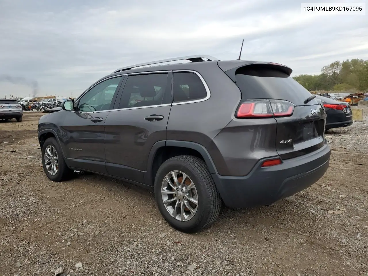 1C4PJMLB9KD167095 2019 Jeep Cherokee Latitude Plus