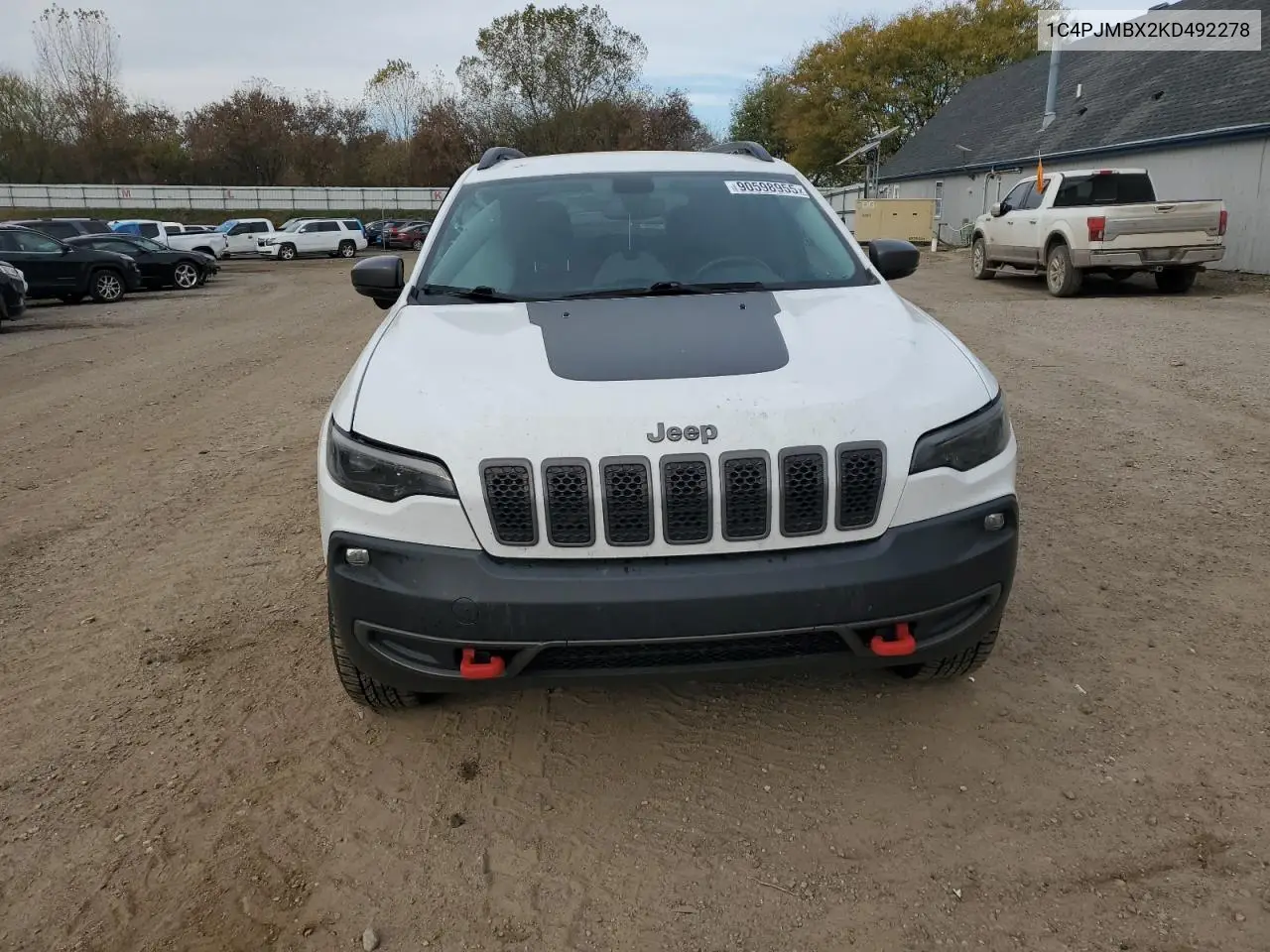 1C4PJMBX2KD492278 2019 Jeep Cherokee Trailhawk