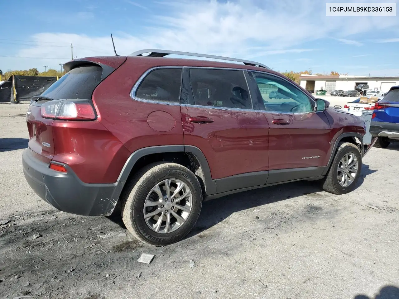 1C4PJMLB9KD336158 2019 Jeep Cherokee Latitude Plus