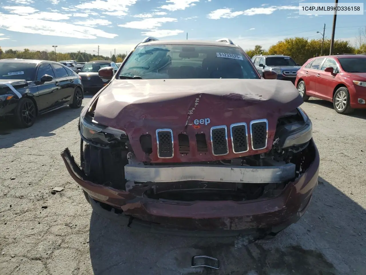 1C4PJMLB9KD336158 2019 Jeep Cherokee Latitude Plus