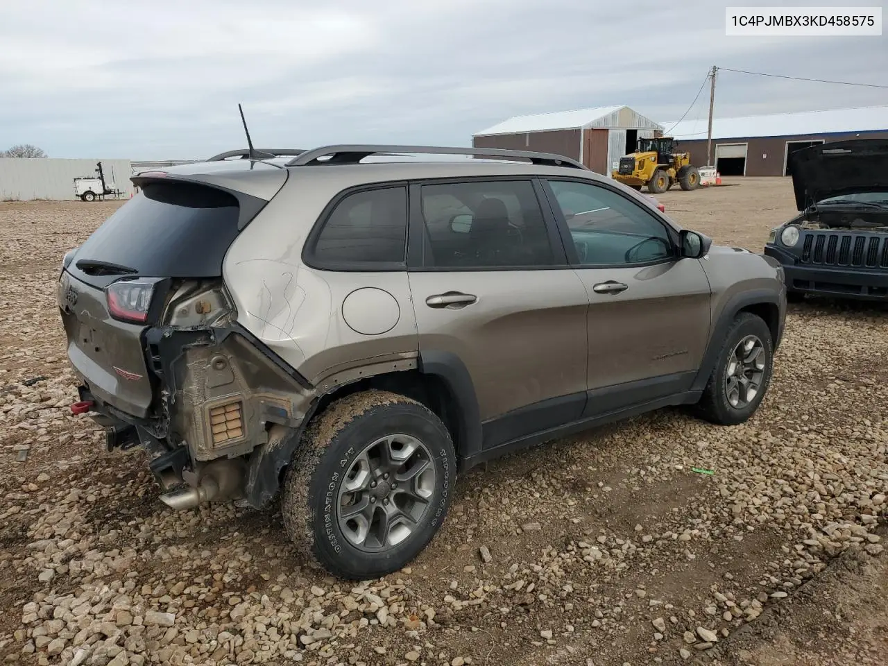 1C4PJMBX3KD458575 2019 Jeep Cherokee Trailhawk