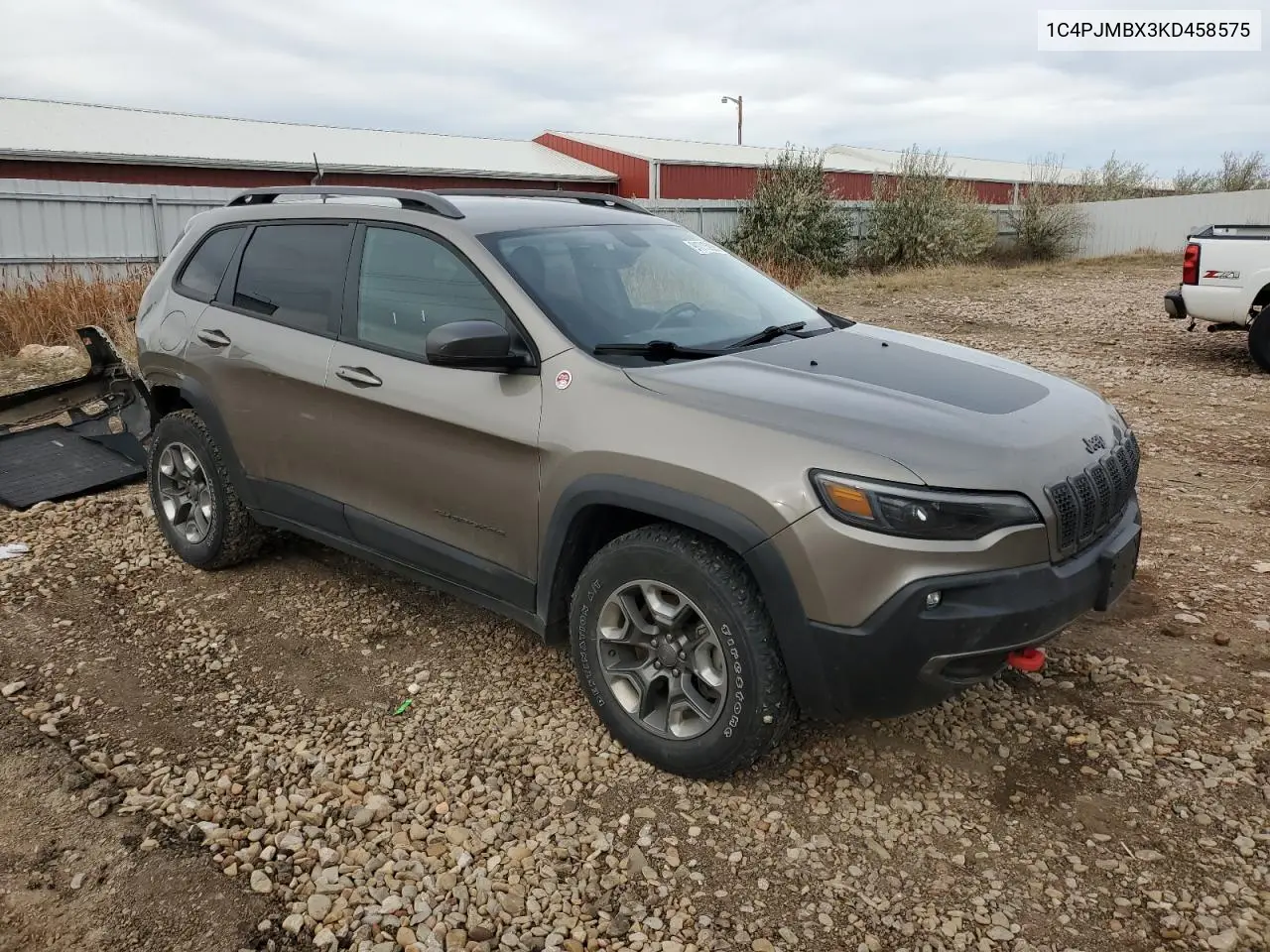 1C4PJMBX3KD458575 2019 Jeep Cherokee Trailhawk