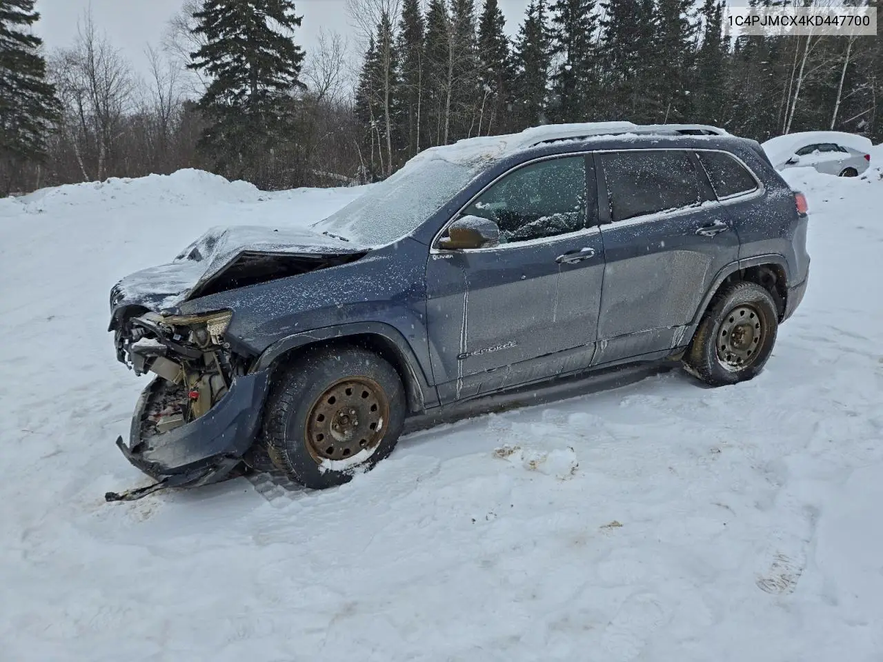 1C4PJMCX4KD447700 2019 Jeep Cherokee Latitude
